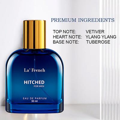 La French Hitched Eau De Perfume for Men 30 ml - Men Perfumes (Edt/Edp)