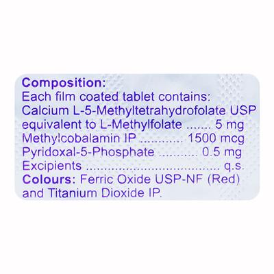 L Folinine Tablet 15'S - Supplements-Vam