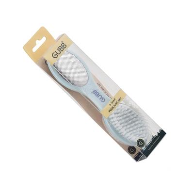 Gubb 4 Way Pedicure Set Cleanses Exfoliates Files 1's - Manicure & Pedicure Kits