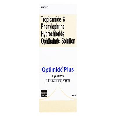 Optimide Plus Eye Drops 5ml - Mydriasis