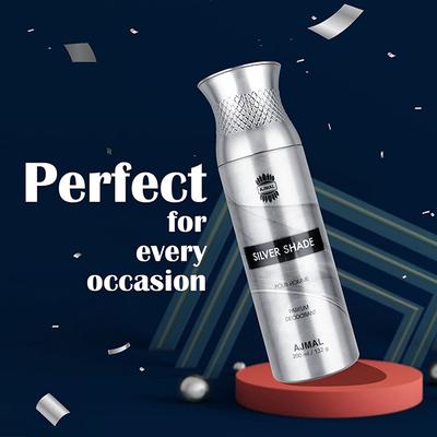 Ajmal Silver Shade Pour Homme Parfum Deo 200 Ml - Deodorants/Roll-Ons