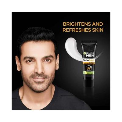 Garnier Men Turbo Bright Anti-Pollution Brightening Moisturiser 40 gm - Face Moisturizers