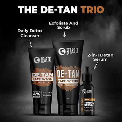 Beardo De-Tan Facewash for Men 50 ml - Face Wash & Cleansers