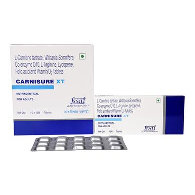 CARNISURE XT (VEG) Tablet 15's - Supplements-Sup