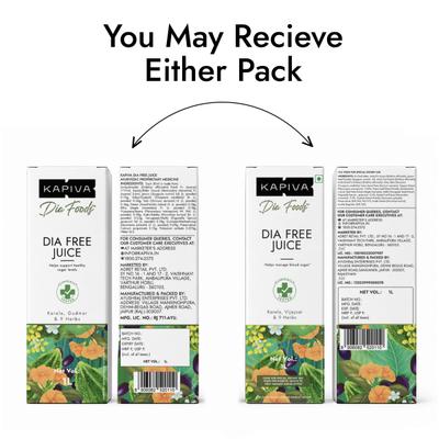 Kapiva Dia Free Juice 1 ltr - Ayurvedic Juices