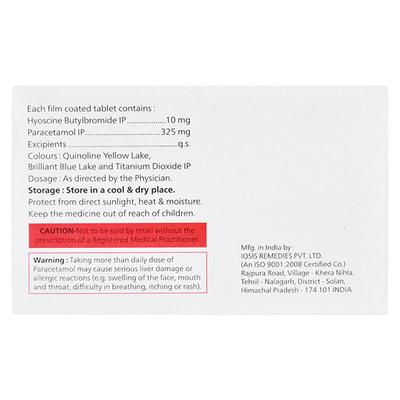 BUSCOTAG P Tablet 10's - Muscle Spasm-Ant