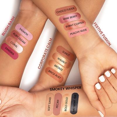 Insight Cosmetics Ready Set Glam Eyeshadow Palette Blush Bash 11 gm - Eye Shadow Palettes