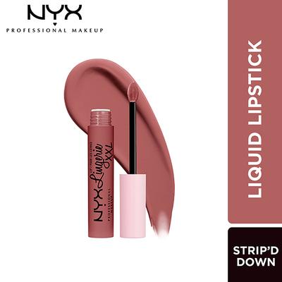 NYX Professional Makeup Lip Lingerie XXL Matte Liquid Lipstick - Stripd Down 4 ml - Liquid Lipsticks