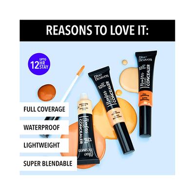 Blue Heaven Flawless Liquid Concealer - Vanilla-101 17ml - Concealer