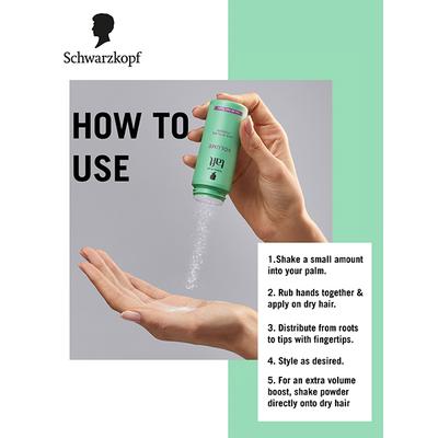 Schwarzkopf Taft Volume Powder 10 gm - Hair Perms & Texturizers