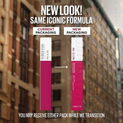 Maybelline New York Super Stay Matte Ink Liquid Lipstick, 120 Artist 5ml - Lipsticks