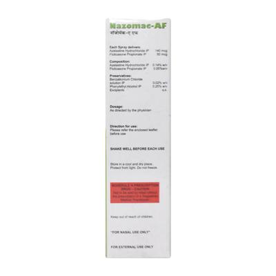 Nazomac AF Nasal Spray 12ml - Nasal Congestion-Nas