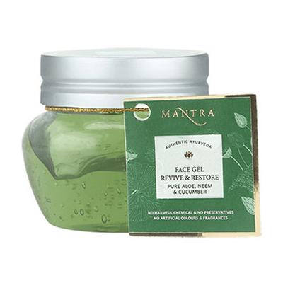 Mantra Pure Aloe Neem and Cucumber Revive and Restore Face Gel 100 gm - Face Gels