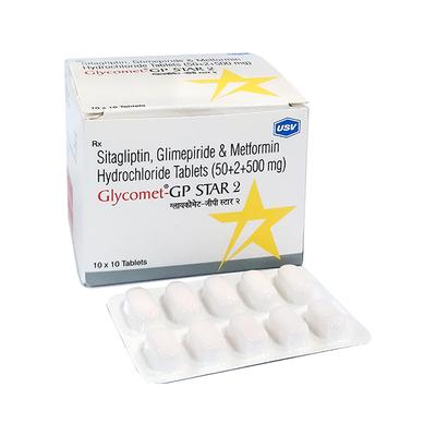 GLYCOMET GP STAR 2 Tablet 10's - Diabetes-Ant