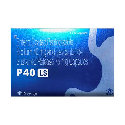 P 40 LS Capsule 10's - Ulcerative Colitis/Bowel Inflammatory Disease-GIT