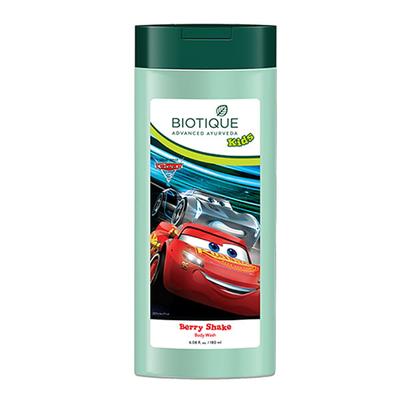 Bio Berry Baby Body Wash For Disney Kids -Cars 180 Ml - Baby Body Wash
