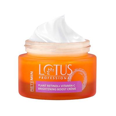 Lotus Professional Retemin Plant Retinol + Vitamin C Brightening Boost Cream 50 gm - Day Cream