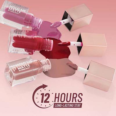 Swiss Beauty Tri-Matte Lipstick 4.5 ml - Liquid Lipsticks