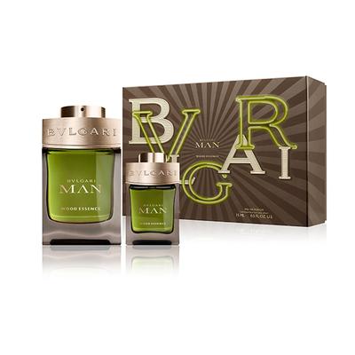 Bvlgari Man Wood Essence Juice&Juice Gift Set (EDP100ml + EDP15ml) 115 ml - Perfumes (Edt/Edp)