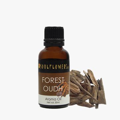 Soulflower Aroma Oil - Forest Oudh 30 ml - Essential Oils