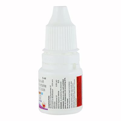 ENMOX KT BAK Free Eye Drops 5ml - Eye Infections-Eaa