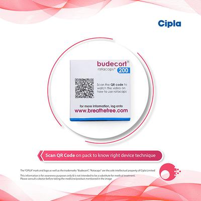 Budecort 200 Rotacap 30'S - Asthma/COPD-Ast