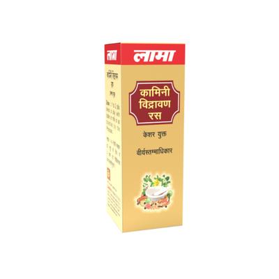 Lama Kamini Vidrawan Ras - Keshar Yukta -5 g (20 Pills) 1 s - Speciality Medicines