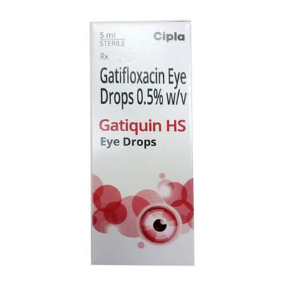 Gatiquin HS Eye Drops 5ml - Eye Infections-Eaa