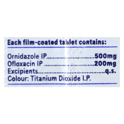 Ordent Tablet 10'S - Bacterial Infections-Qui