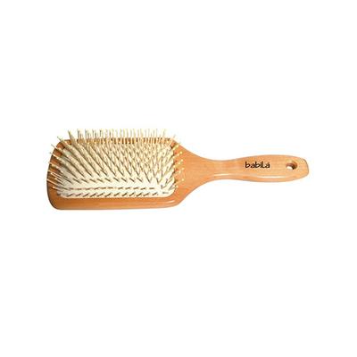 Babila Paddle Hair Brush (With Cleaning Comb) 1's (N) - Hair Brushes