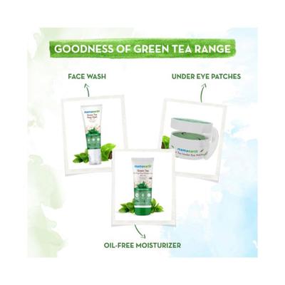 Mamaearth Green Tea Under Eye Patches with Green Tea & Collagen for Puffy Eyes 60's - Eye Masks