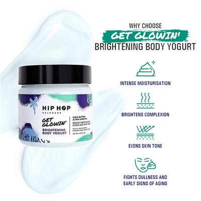 Hiphop Skincare Brightening Body Yogurt 100 gm - Body Butter
