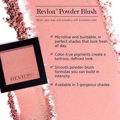 Revlon Powder Blush-Ravishing Rose 4.54 gm - Blushes