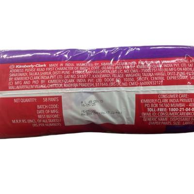 Huggies Complete Comfort Wonder Diaper Pants (L) 58's - Diapers & Wipes