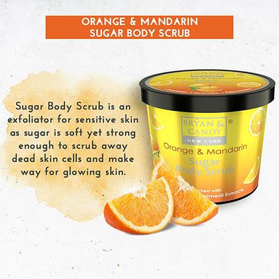 Bryan & Candy Orange Scrub 200 gm - Scrubs & Exfoliants