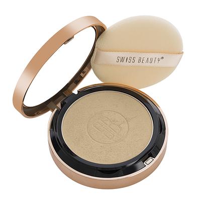 Swiss Beauty Silky & Smooth Oil Control Powder - (Skin Color) 10 gm - Compact Powder