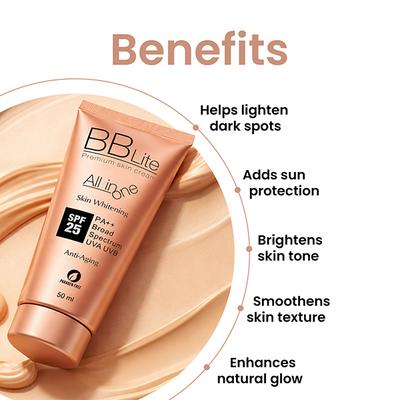 BBLITE SPF25 PA++ ALL IN ONE SKIN Cream 50ml - Hyperpigmentation-Oth
