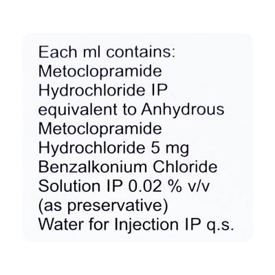 Perinorm Injection 20ml - Vomitting/Emesis-Ant