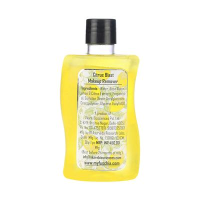 Fuschia Make-up Remover Liquid - Citrus Blast 100 ml - Make Up Removers