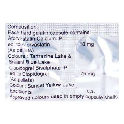 LIPIKIND CV 10 Capsule 10's - High Cholesterol-Dys
