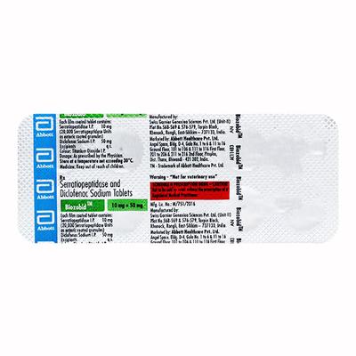 Biozobid Tablet 10'S - Pain relief-Nsa