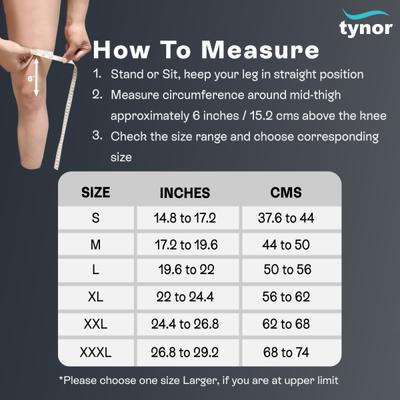 Tynor Knee Cap (XXL) (D 04) - Knee/Ankle/Leg/Foot Supports