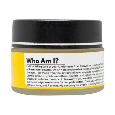 Alphavedic Under-eye Cream 15 gm - Under Eye Creams & Serums