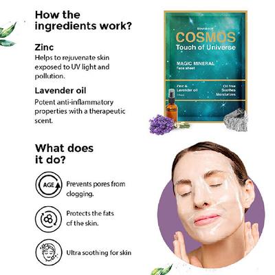 Cosmos by Bewakoof Magic Mineral Face Sheet Mask Combo 200 ml - Masks & Peels