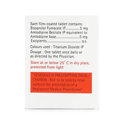 Concor AM 5mg Tablet 10'S - Hypertension-Bet