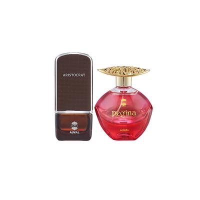 Ajmal Aristocrat EDP Citrus Woody Perfume And Regina EDP Floral Fruity Perfume 175 ml - Perfumes (Edt/Edp)