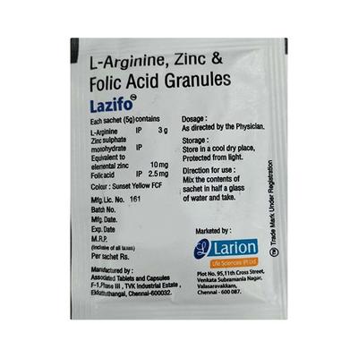LAZIFO ORANGE Granules 5gm - Supplements-Vam