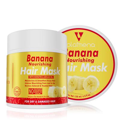 Volamena Nourishing Hair Mask - Banana 120ml - Hair Masks & Packs