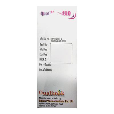 QUALINOR 400 Tablet 10's - Bacterial Infections-Qui