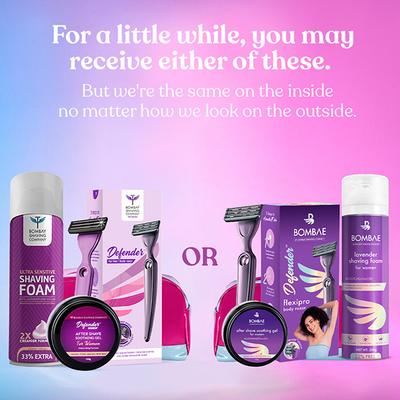 Bombae DFH Shaving Regimen with Travel Kit 500 gm - Shaving & Hair Removal
